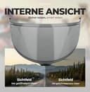 Everalo Visier Kompatibel Mit Shoei Nxr 2 - Z8 - Xspr Pro - X15 - Cwr F2 – Pinlock-Ready Helmvisier (Light Schwarz) - 7