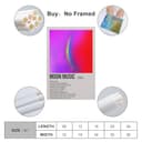 YCWUKARTS Coldplay-Moon Music Posters, Music Canvas Wall Art Vintage Prints For Home & Office Wall Decor 16x24inch(40x60cm) Unframe-style - 2