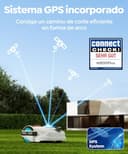 YARDCARE M800Plus Robot Cortacésped sin Cable Perimetral, 800 m², Posicionamiento GPS + Visión IA, Robot Cortacésped sin Cables, Modo de Corte en U, Detección de 150 Obstáculos, Carga Automática, App - 2