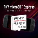 PNY Scheda microSD™ Express GB UHS-I U3 V30 A1, fino a 890MB/s in lettura e fino a 550MB/s in scrittura, ideale per dispositivi compatibili con microSD Express come Nintendo Switch 2 - 4