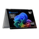 HP Omnibook X Flip - Ordenador portátil Convertible de 16" 3K OLED táctil Ryzen AI 7 350, 32GB RAM, 1TB SSD, AMD Radeon 860M Graphics, Windows 11 Home, Silver - Teclado QWERTY Español - 1