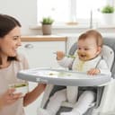 Twinly - Trona bebé Evolutiva Hamaca columpio multifunción Movity - Plegable, reclinable y ajustable con Reductor Arnés 5 puntos y Bandeja extraíble - 0m+ a 15kg - 9