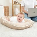 Bearmoss Babynestchen Kuschelnest Neugeborene Multifunktionale für Kinderbett Vielseitiges (Aprikose) - 6