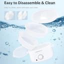 Aigostar Fitfoodie 30CFO - Vaporera Eléctrica 9L Capacidad, 800 W, Libre de BPA, Temporizador hasta 60 Minutos. 3 Recipientes Apilables, Cuenco para Preparar arroz. Diseño Exclusivo - 7