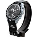 Swatch Omega Mission to The Moon Speedmaster nero, moderno, Nero , Moderno - 3