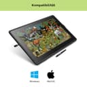 Wacom Cintiq 22 Kreativ-Stift-Display Tablet (mit Standfuß, zum Illustrieren & Zeichnen direkt auf dem Bildschirm, mit Full-HD-Display (1.920 x 1.080), Wacom Pro Pen 2, geeignet für Windows & Mac) - 6