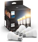 Philips Hue Bombilla LED White Ambiance E27, 806 lm, blanco cálido a frío, regulable, controlable mediante aplicación, compatible con Amazon Alexa (Echo, Echo Dot), paquete de 4, generación anterior. - 1
