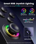 Gammeefy Switch 2 Controller - Hall Effect Joystick - One Piece Switch Joypad Replacement to Switch 2 Pro Controller's Feel, with 9 RGB Lighting, Turbo, KeyLinker App, Program - 3