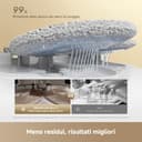 DREAME L40 Ultra A Robot Aspirapolvere e Lavapavimenti con Svuotamento Automatico della Polvere e Doppio Sistema Antigroviglio, Aspirazione da 24.000 Pa, Sollevamento dei Panni di Lavaggio da 10,5 mm - 8