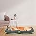 Ferplast Hundekissen Hundesofa Hundebette für Große Hunde Hundekorb Abnehmbarer Bezug Orthopädisches Hundebett Hundematratze Waschbar Hundematte Wasserdicht 110 x 70 x h 8 cm. Grau - 3