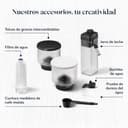 De’Longhi Rivelia – Cafetera Superautomática, LatteCrema Jarra de leche automática, 16 Bebidas One-Touch, Pantalla Táctil, Depósitos de Granos de Café Intercambiables, Blanco (EXAM440.55.W) - 10