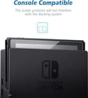 NEW'C 3 Pack Designed for Nintendo Switch lite Screen Protector Tempered Glass, Case Friendly Scratch Resistant,Bubble-Free, Ultra Resistant - 8