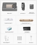 PETKIT PUROBOT CRYSTAL DUO Lettiera Gatto Autopulente con Telecamera AI, Monitoraggio APP, Deodorizzazione Doppia, Design Aperto Sicuro, Doppio Vano Raschiatura Bidirezionale per Gatti Grandi, Grigio - 8