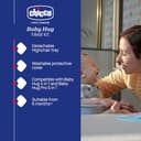 Chicco Kit Comida Baby Hug 4en1 - Bandeja + Funda Higiénica para dar de comer al bebé y mantener el producto Baby Hug 4 en 1 sin manchas (accesorio) - 3
