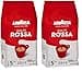 Lavazza, Qualità Rossa, Café en Grano Natural, Ideal para la Máquina de Café Espresso, con Notas Aromáticas de Chocolate y Frutos Secos, Arábica y Robusta, Intensidad 5, Tueste Medio, Paquete de 2 kg - 1