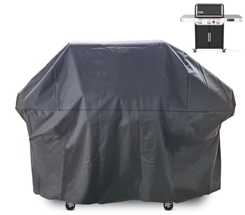 ZJYWSCH Cubierta de Parrilla para Parrilla de Gas Weber Genesis 300 Series 2022 de 3 quemadores para Exteriores, Impermeable, 7757 para Genesis E-325s EPX-335 EX-325s S-325s SP-E-335 E-335 S-335
