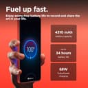 Motorola edge 50 neo (6.36" pOLED Super HD display, IP68, 50MP, Sony LYTIA 700C, 68W TurboPower, 4310mAh, Dolby Atmos, Android 14, 8/256 GB, MediaTek Dimensity 7300, SIM + eSIM), PANTONE Poinciana - 6