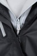 Mountain Warehouse Bracken Melange 3 in 1 Womens Jacket - Waterproof Ladies Rain Jacket, Thermal Tested Ladies Coat, Breathable, Detachable Hood - Spring Summer Black (01) Women's Size 12 - 2