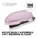 ghd Duet Style - Cepillo secador de pelo de edición limitada con sorbete rosa con funda a juego y alfombrilla resistente al calor (enchufe de la UE) - 2