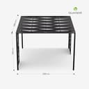 Blumfeldt Pavillon 3x3, Wasserdicht Stabil Winterfest, Pulverbeschichteter Stahlrahmen, PA-Beschichtetes Dach & Seitenwände, Wetterfest, Einfacher Aufbau, Ganzjährig Nutzbar, Schwarz - 8