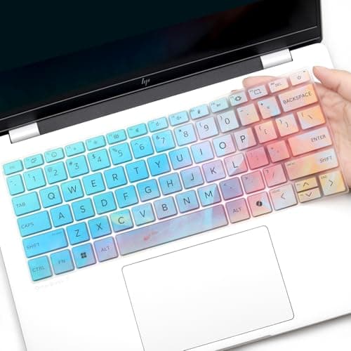 Keyboard Cover for HP EliteBook Ultra G1i 14 Notebook & HP OmniBook Ultra Flip 2-in-1 Laptop Next Gen AI PC 14" 14t-fh000, 14-fh0047nr & 2024 HP Spectre x360 2-in-1 Laptop 16 inch 16-aa 16t-aa-CF