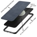 Kepuch Silklike Hülle für Realme GT Neo 6, GT Neo6 SE, GT 6, GT 6T - Hüllen Case Eingebaute Metallplatte für Realme GT Neo 6, GT Neo6 SE, GT 6, GT 6T - Blau - 3