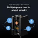 KFD 16V Netzteil Ladegerät für Fujitsu ScanSnap iX1600 SV600 iX500 iX1400 PA03656 PA03656 SEC80N2-16.0 für Canon Pixma iP90 iP100 iP110 iP90v K10249 K10296 mini320 Mini260 AC/DC16V Drucker Netzteil - 3