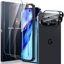 LK 2+2 Schutzfolie für Google Pixel 10 Pro mit 2 Panzerglas und 2 Kameraschutz, 9H Hart HD-Vollabdeckung Folie, Kratzfest, Unterstützt Fingerabdruck-ID Panzerfolie, Pixel 10 Pro Displayschuzfolie - 1