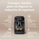 Philips Serie 2200 Cafetera Espresso Automática - 2 Cafés, Pantalla Táctil, Espumador de Leche Clásico, Molinillo Cerámico, Negro Mate (EP2220/10) - 9