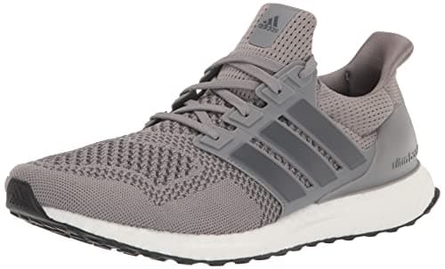 adidas Men's Ultraboost 1.0 Running Shoe, Grey/Grey/Black, 8 UK