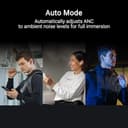 ASUS ROG Cetra True Wireless Speednova Cuffie Gaming Senza Fili, Tecnologia Wireless ROG SpeedNova, Audio 24 bit 96 kHz, Microfoni IA a Conduzione Ossea, ANC, Fino a 46 Ore di Autonomia, Nero - 6