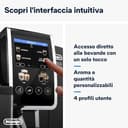 De'Longhi Dinamica Plus ECAM382.70.B, Macchina Automatica per Caffè in Chicchi, Macchina Cappuccino con Tecnologia LatteCrema, Macchina Espresso con 18 Ricette, Schermo TFT 3,5", 1450W, Nero - 6