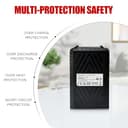 Batería de 4800 mAh para soplador de hojas inalámbrico VonHaus 20V Max de iones de litio G, cortasetos de poste, cortasetos, compatible con ‎Model 15/067, 15/068, ‎2515200, 2500265-UKCHILD - 4