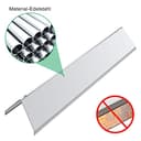 WELL GRILL 38.9 cm 7635 Stainless Steel Flavorizer Bars Heat Plates Flame Plates for Weber Spirit E-210 E-220 S-210 S-220 (2013-2017), Spirit II 200 Series Model (2017-Neuer), Pack of 3 - 3