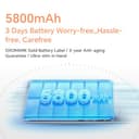 HONOR Magic 6 Lite Smartphone, 8 GB+256 GB, display da 6,78" anti-caduta a 120 Hz, tripla fotocamera posteriore da 108 MP, batteria super durevole da 5300 mAh, doppia SIM, Android 13, Midnight Black - 6