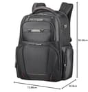 Samsonite Pro-DLX 5 - 17.3 Zoll Erweiterbar Laptoprucksack, 48 cm, 29/34 L, Schwarz (Black) - 7