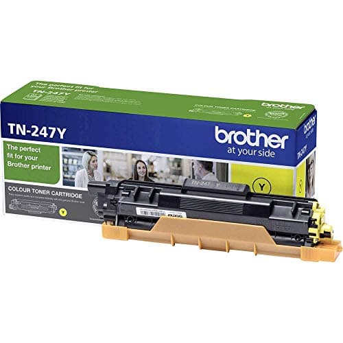 Brother TN247Y Toner Originale, Alta Capacità, fino a 2300 Pagine, per Stampanti DCP-L3550CDW, HL-L3210CW, HL-L3230CDW, HL-L3270CDW, MFC-L3730CDN, MFC-L3750CDW e MFC-L3770CDW, Colore Giallo