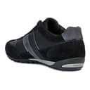 Geox Herren U Wells Sneakers, Black Dk Jeans, 43 EU - 7