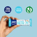 Enervit, Protein Snack Keto Coco Choco Almond, -70% di Zuccheri, Ricco in Proteine, Per il Controllo del Peso, Indicato per la Keto Diet, VeganOK, Senza Glutine, 8 Barrette da 35g - 4