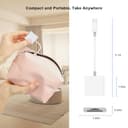 [Apple MFi Certified] USB C SD Card Reader, SD Card Reader Adapter with Dual Slots for iPhone 17 16 15 Pro Max iPad MacBook, USB Type C High-Speed Trail Camera Viewer Memory Card Reader, Plug and Play - 8