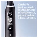 Oral-B Spazzolino Elettrico Ricaricabile iO6 Nero Con Custodia Da Viaggio, 1 Spazzolino + 1 Dentifricio Gengive & Smalto Repair, Classico-Menta 75ml - 3