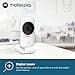 Motorola Nursery VM482ANXL - Video Baby Monitor - Camera - Infrared Night Vision - High Sensitive Microphone, White/Silver - 3