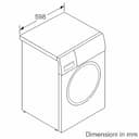Bosch Elettrodomestici WGG254Z0IT Serie 6, Lavatrice a carica frontale, capacità 10 kg, 1400 rpm, Iron Assist: riduce le pieghe fino al 50%, sistema Anti macchia, Bianco, 60 cm - 8