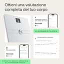 WITHINGS Body Comp - Bilancia pesapersone digitale WiFi con analisi corporea completa: peso, grasso corporeo, grasso muscolare, acqua e tracciamento cardiovascolare, Bilancia impedenziometrica, bianco - 2