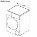 Bosch WQB245B40, Stiftung Warentest GUT (2,5)*, Serie 8 Smarter Wärmepumpentrockner 9 kg, AutoDry Sensorgesteuerte Trocknung, SmartDry Programmautomatik, LED-Display, Selbstreinigender Kondensator - 14