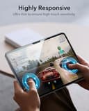 ESR 2 Stück Schutzfolie für iPad Pro 13 Zoll M5/M4 (2025/2024), Displayschutz mit UltraFit Ablage, 9H Härte, Kratzfest, HD-Klarheit, Staub- und Blasenfrei, Pencil (USB-C)/Pro Unterstützung - 8