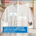 Bosch WGB24402IT Serie 8 Lavatrice smart a carica frontale, 9 kg, 1400 giri, Efficienza energetica A -50%, motore inverter con 10 anni di garanzia, riduce le pieghe, Bianco, 60 Cm - 5