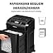 Fellowes FS-15C Cross Cut Paper Shredder, 15 Sheets, P4, 19L Pull Out Container, High Security Paper Shredder for Home & Office, Quiet & Powerful, Black - 6