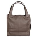 Gave Lux Borsa a Spalla in Vera Pelle Dollaro Donna Marrone Scuro Made in Italy Design Artigianale - 5