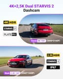 VANTRUE S1 PRO MAX 4K + 2.5K STARVIS 2 Dashcam Auto Vorne Hinten, 5G WLAN PlatePix AI Dash Cam GPS 360° HDR Puffer Parküberwachung Auto Kamera, LTE Optional, Sprachbefehl, Privatsphäremodi, 1TB Max - 2